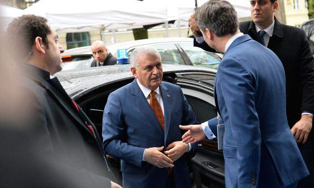 Der türkische Ministerpräsident Binali Yildirim ist bei der Münchener Sicherheitskonferenz zu Gast.