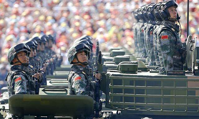 China will seine rund 2,3 Millionen Soldaten um 300.000 verringern.