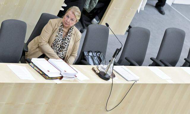 Gesundheitsministerin Beate Hartinger-Klein (FPÖ) im Nationalrat