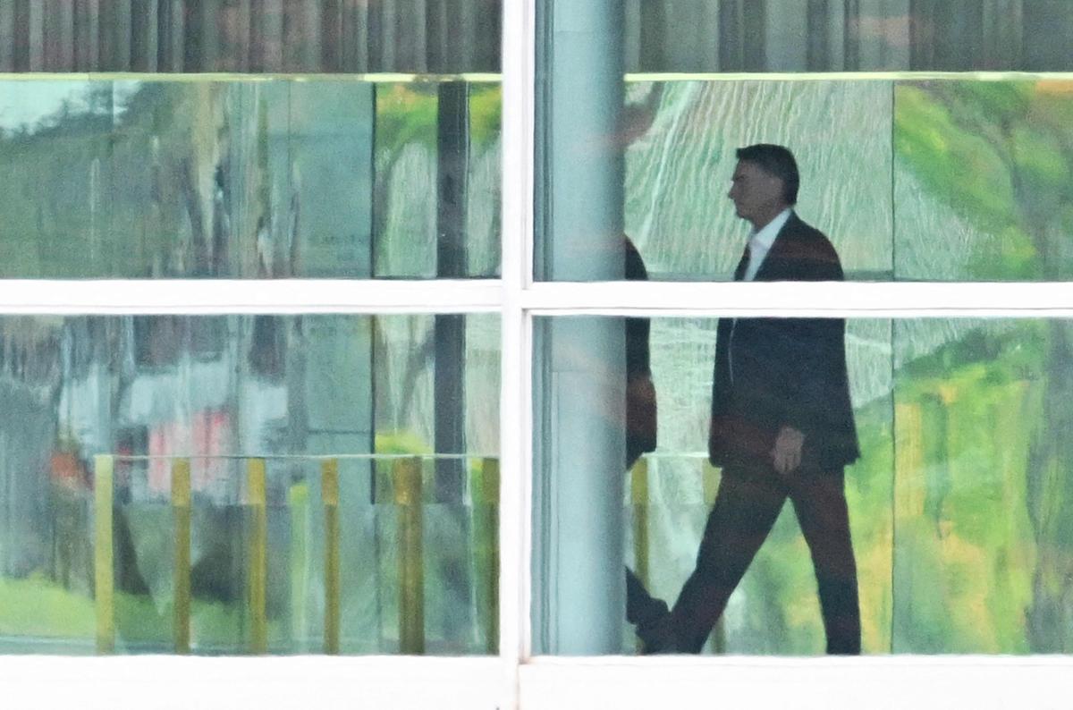 Bolsonaro am Montag.