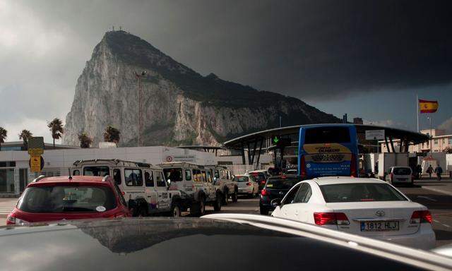 Die Überfahrt nach Gibraltar.