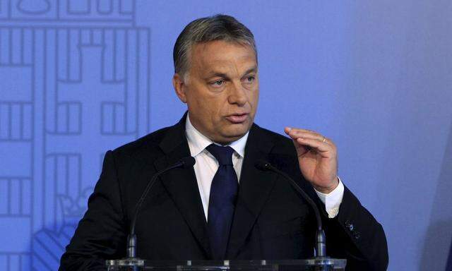 Hungarian Prime Minister Orban 
