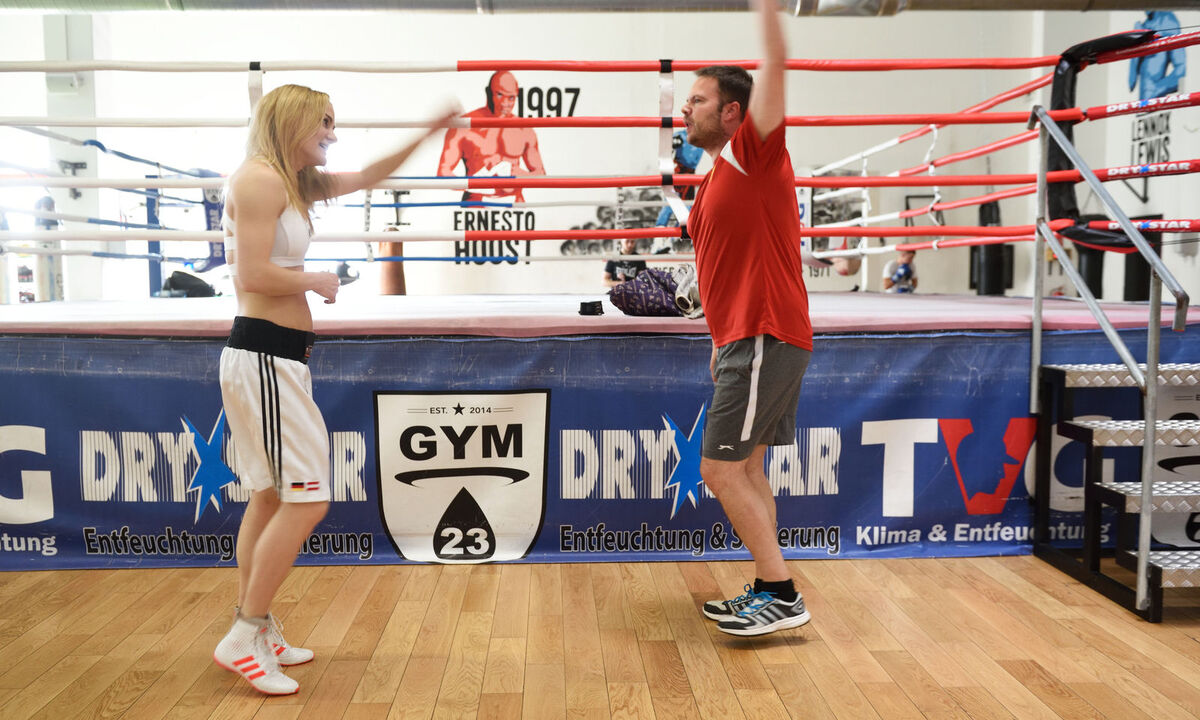 Zuerst aufwärmen...