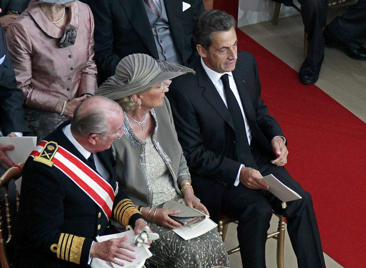 ... der französische Staatschef Nicolas Sarkozy ...
