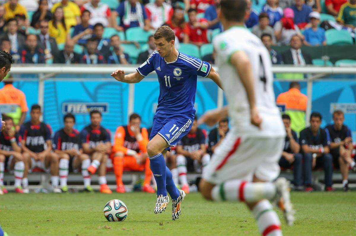 Der Iran hätte einen Sieg benötigt, um Nigeria noch von Gruppenplatz zwei zu stoßen. Bosnien gewinnt das Duell jedoch mit 3:1.