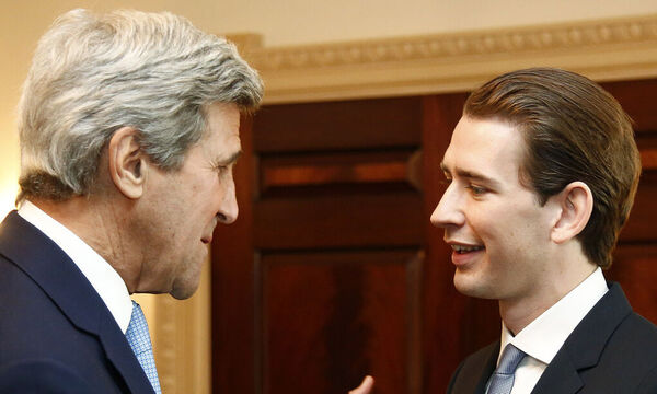 AUSSENMINISTER KURZ IN DEN USA: TREFFEN AM KURZ - AM KERRY
