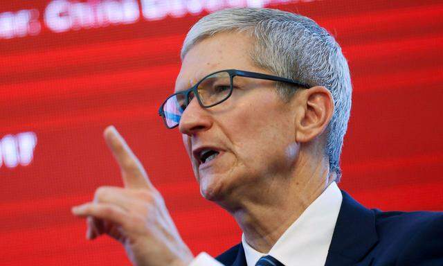 Apple CEO Tim Cook: Stolz auf ein rubostes Quartal