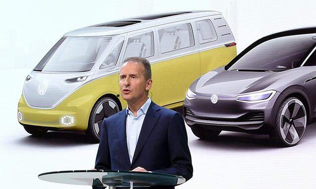 Markenvorstand Herbert Diess: VW wird heuer zehn neue Modelle vorstellen.