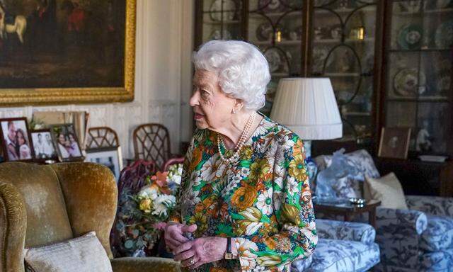 Die Queen in Windsor am 17. November 2021.