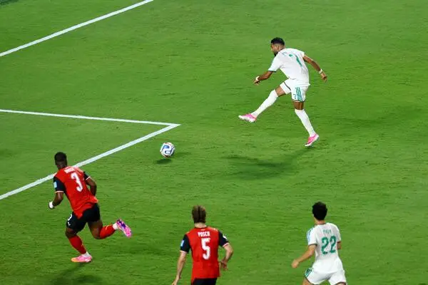 Die 93. Minute in Kansas City: Mahrez trifft zum 3:2. Österreich stockt der Atem. 