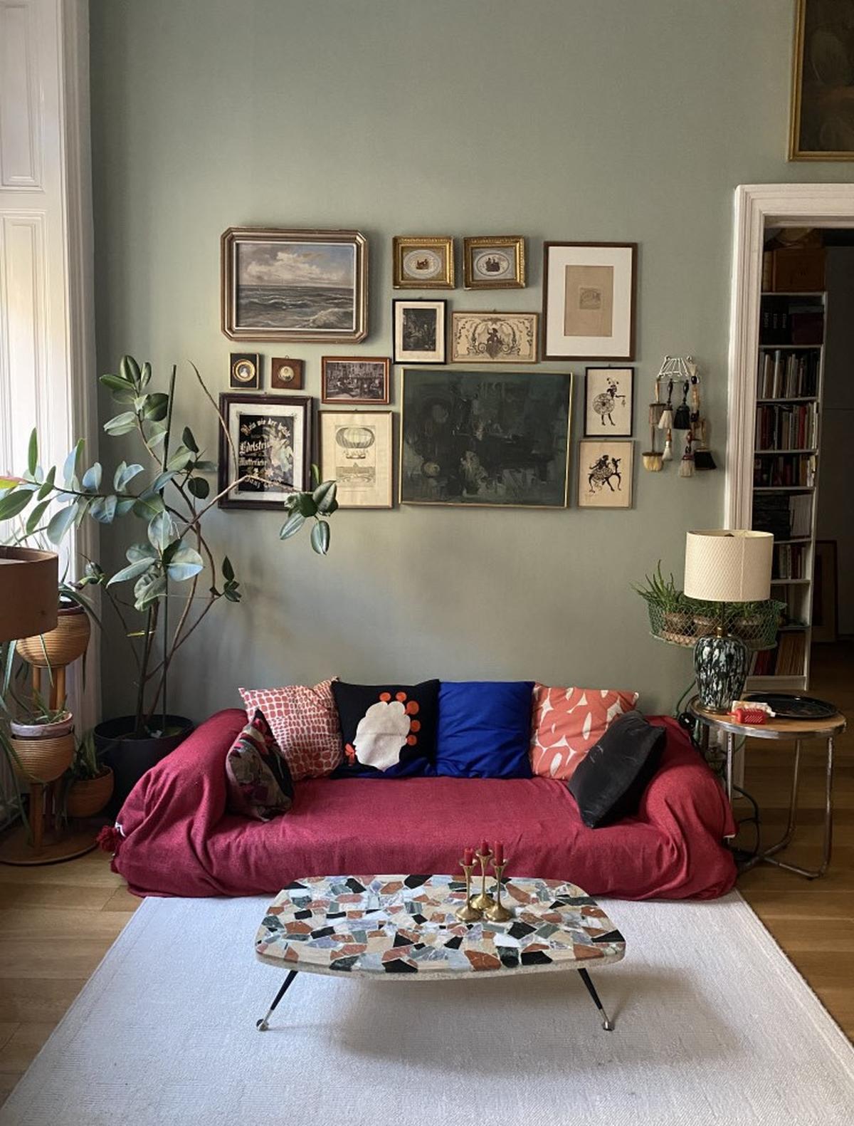 Blick ins Wohnzimmer.