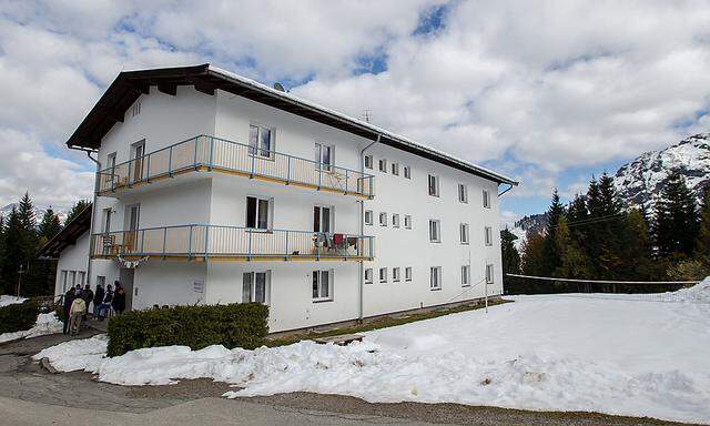 Flüchtlingsheim am Bürglkopf in Fieberbrunn