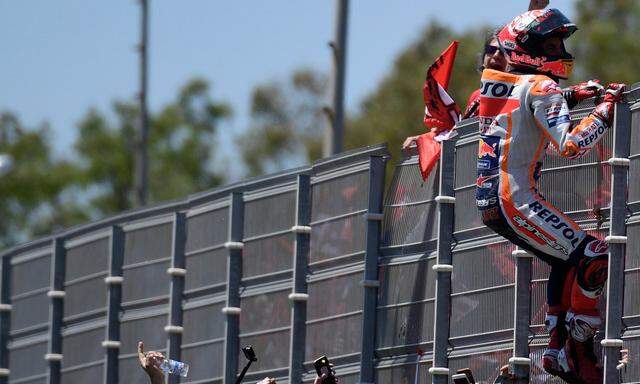 Sieg und WM-Führung: Marc Márquez ist der große Gewinner von Jerez.