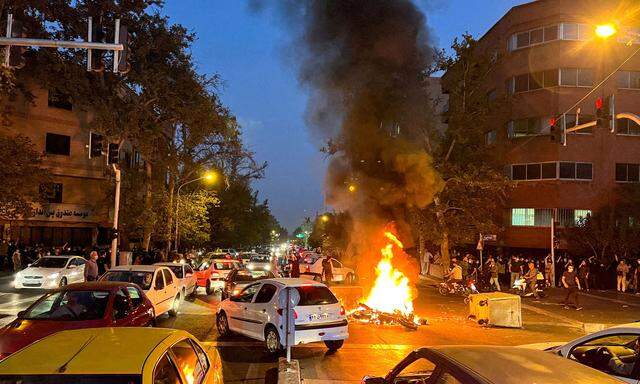 Im September sind die Proteste im Iran ausgebrochen.