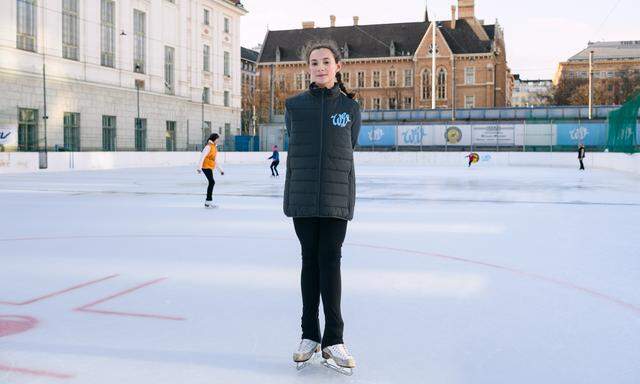 Sara Subasic verliert sukzessive die Angst vor neuen Eiskunstlauffiguren.
