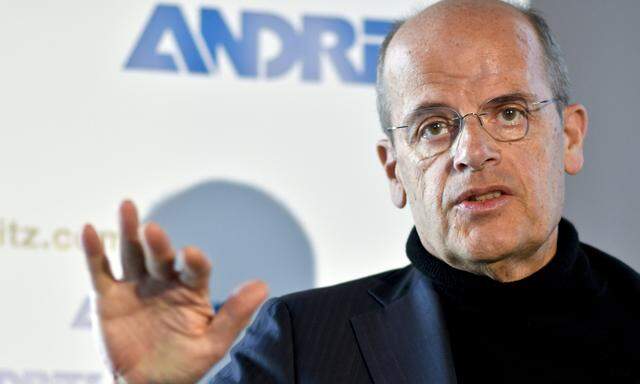 Andritz-Chef Wolfgang Leitner will eine Erhöhung der Dividende vorschlagen.