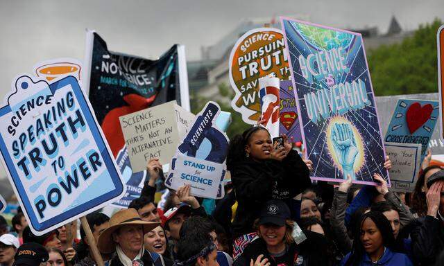 Demonstrieren für die Wissenschaft? Alexander Bogner hält den „March for Science“ für „Trotz-Positivismus“. 