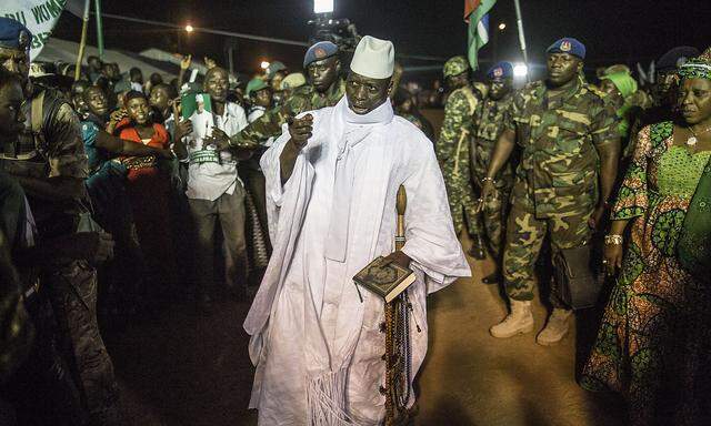 Jammeh regierte 22 Jahre.