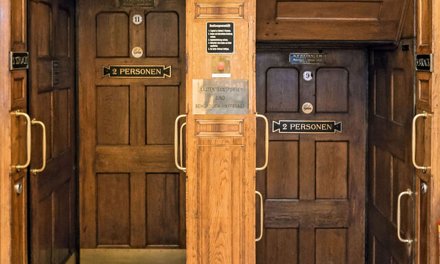 Der Paternoster im Haus der Industrie in Wien