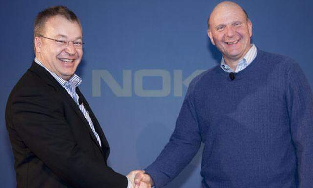 Erdbeben Nokia Allianz Microsoft