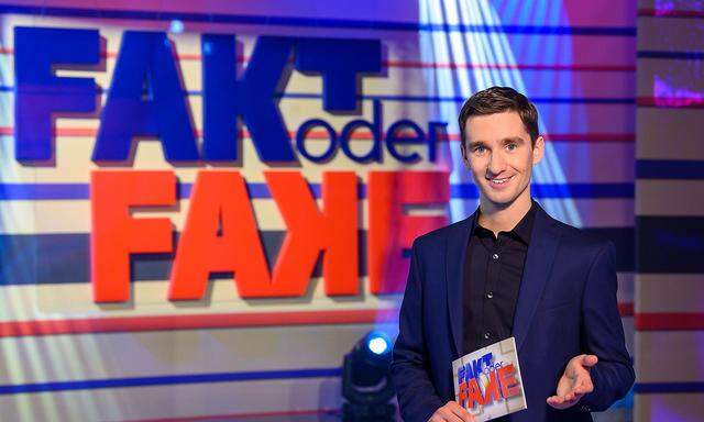 Er moderierte im vergangenen Jahr auch die Rate-Show "Fakt oder Fake" (ORF): Clemens Maria Schreiner
