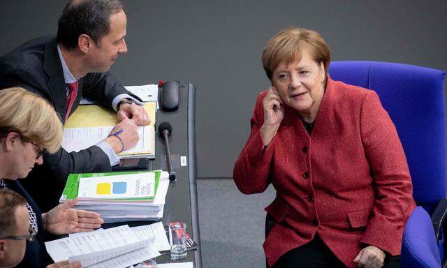 Auch Bundeskanzlerin Angela Merkel (CDU) stimmte am Donnerstag im Bundestag für das Abkommen. 