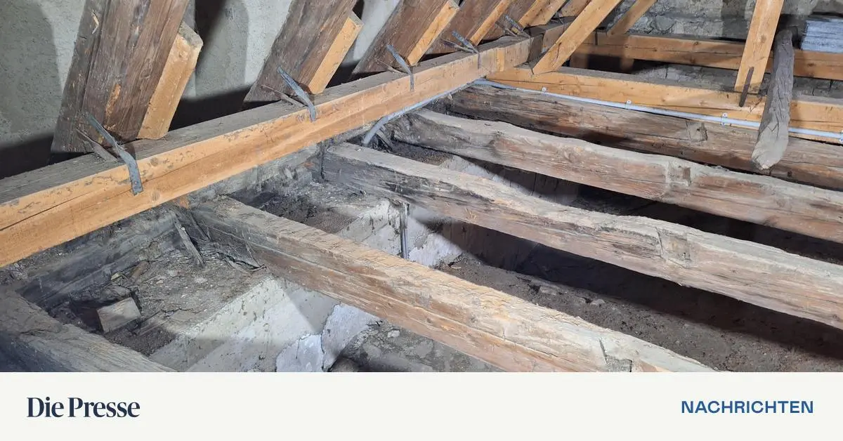 Holz-aus-dem-Jahr-1095-1096-ltester-Dachstuhl-sterreichs-in-der-Wachau-nachgewiesen
