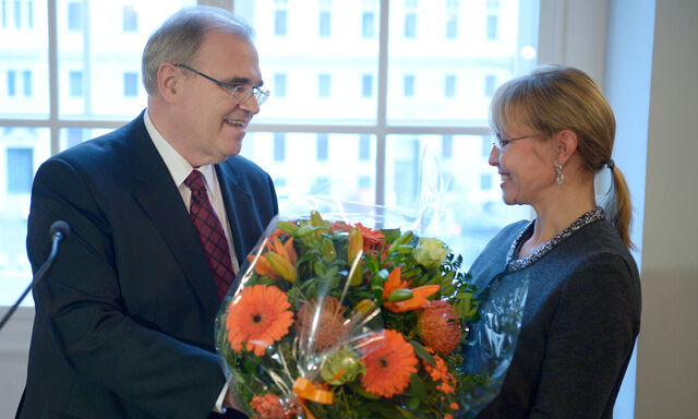Die ehemaligen Justizminister Wolfgang Brandstetter und Beatrix Karl