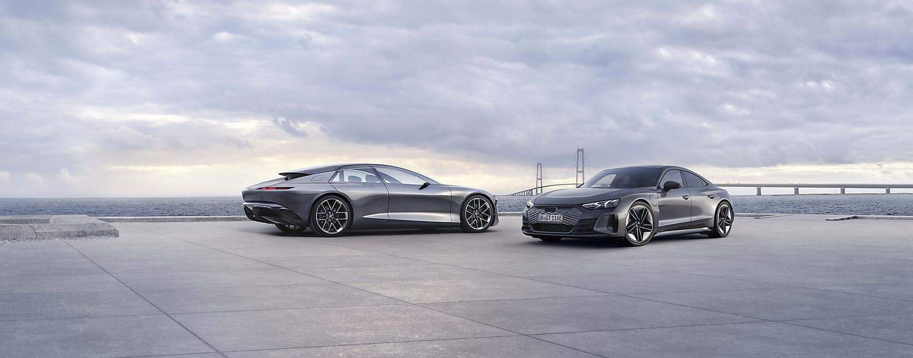 Zukunftsweisend: Audi-Fahrzeuge, die nachhaltig produziert, gefahren und geladen werden