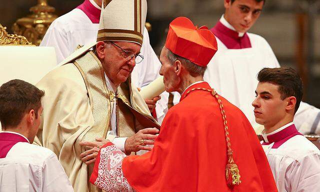 Papst kreierte 17 Kardinäle 