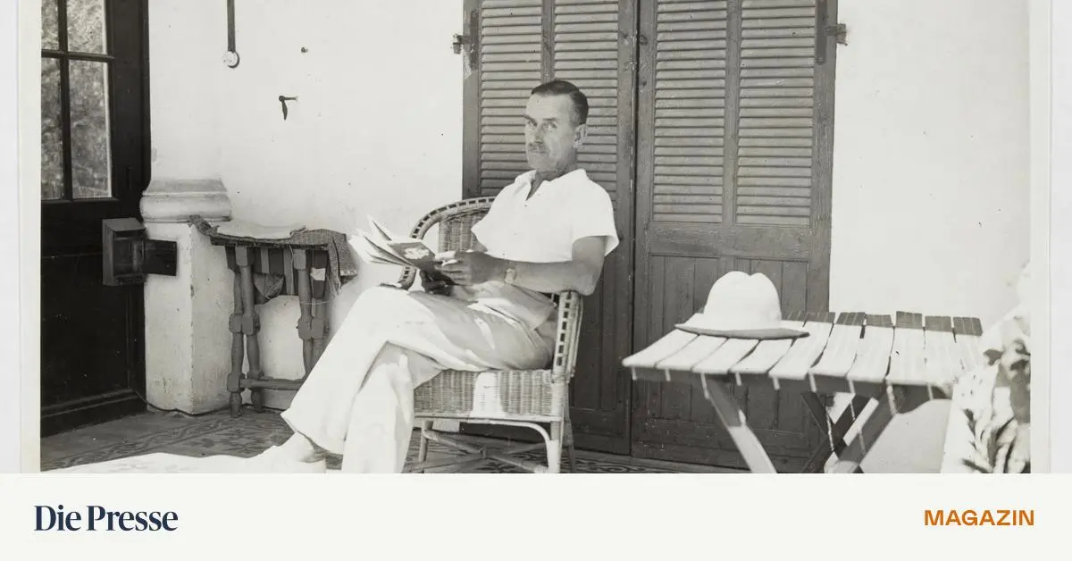 Von-den-Nazis-der-Heimat-beraubt-Thomas-Mann-an-der-C-te-d-Azur-premium-