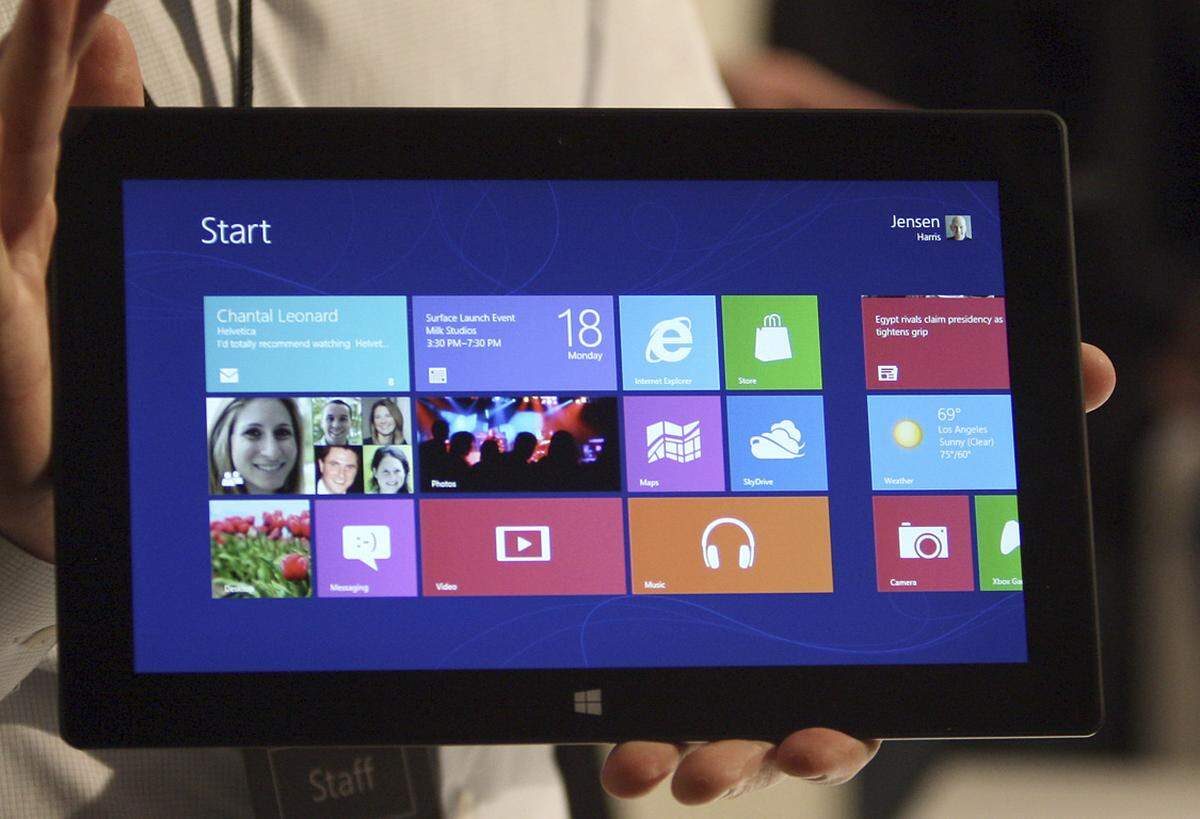 Weiter: Mehr Bilder von den Surface-Tablets