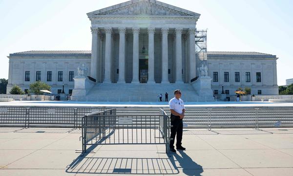Der Supreme Court in Washington DC.