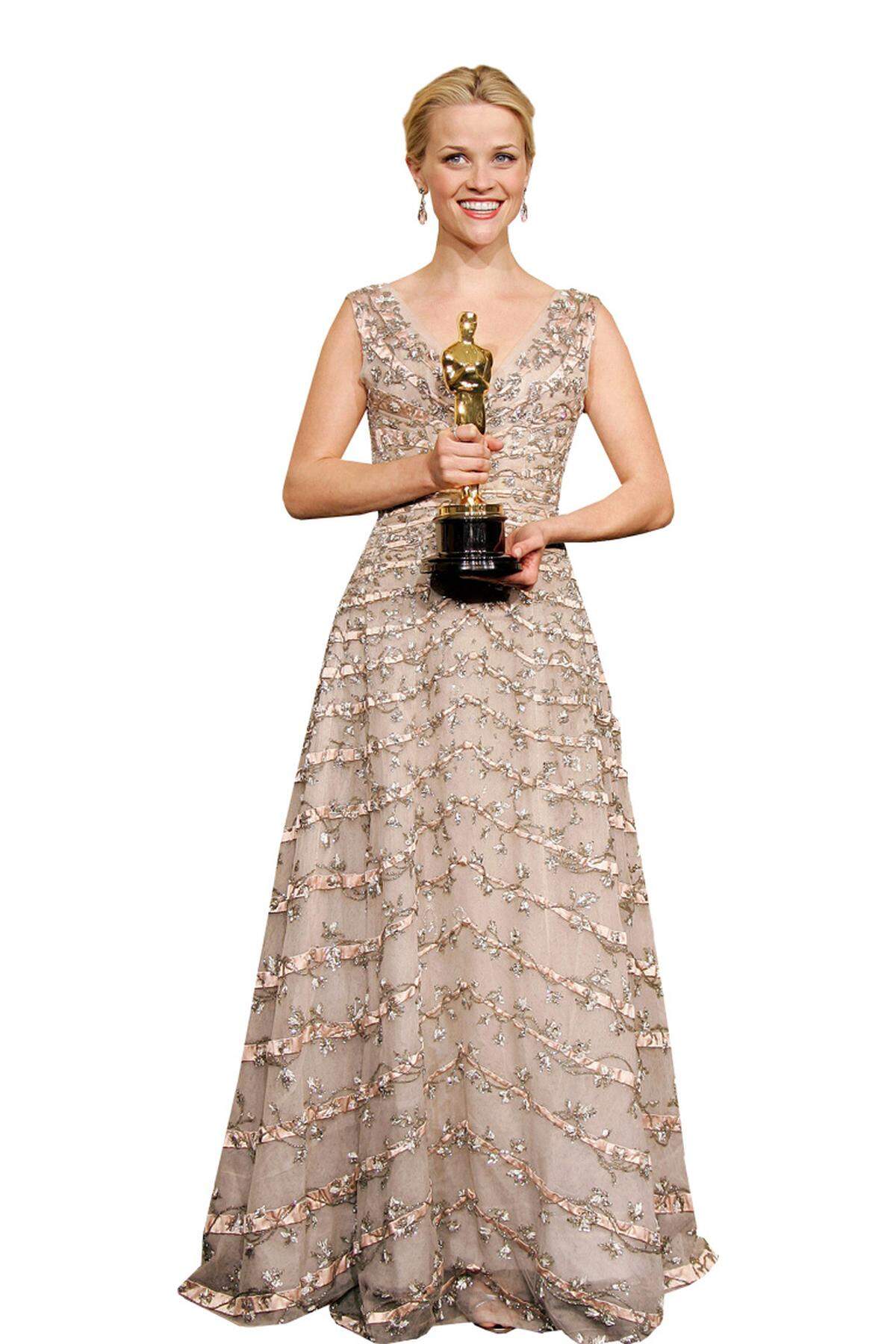 Beste Hauptdarstellerin 2006, in einem Vintage-Kleid von Christian Dior