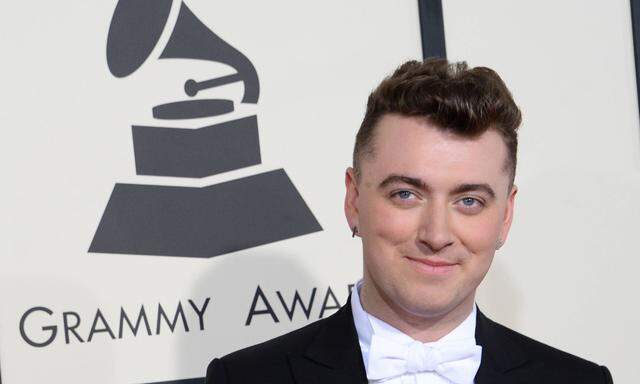 Singer songwriter Sam Smith arrives for the 57th Grammy Awards at Staples Center in Los Angeles on F
