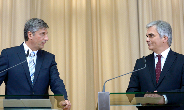 Michael Spindelegger / Werner Faymann