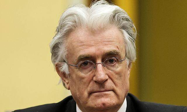 Radovan Karadzic vor dem UNO-Gericht