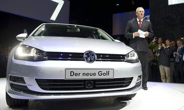 GERMANY VW GOLF 7 PRESENTATION