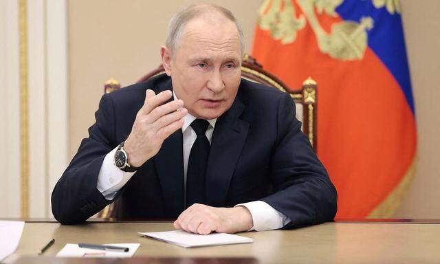Wladimir Putin sprach selbst von dem Vorfall in Brjansk.