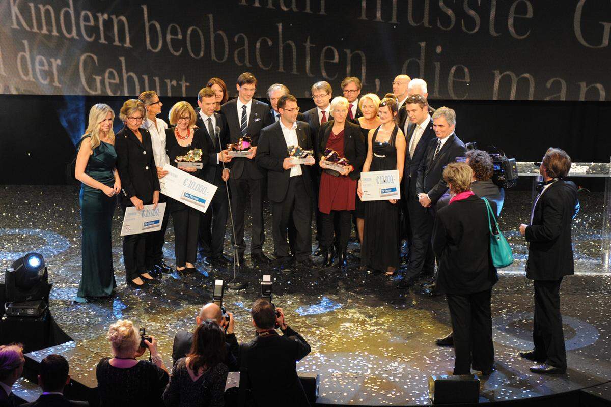 Zum zehnten Mal wählten die Leser der "Presse" die Österreicher des Jahres in den Kategorien Creative Industries, Forschung, Humanitäres Engagement, Kulturerbe und Unternehmertum.