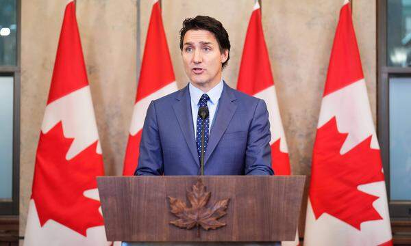 „Es war eine schreckliche Verletzung des Andenkens an die Millionen von Menschen, die im Holocaust umgekommen sind“: Kanadas Premier Justin Trudeau bei seiner Entschuldigung
