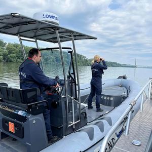 Suche nach Vermissten nach Schiffsunglück auf der Donau