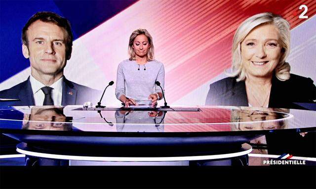 Die traditionelle und einzige TV-Debatte wird am Mittwochabend ab 21 Uhr auf mehreren französischen Sendern übertragen.