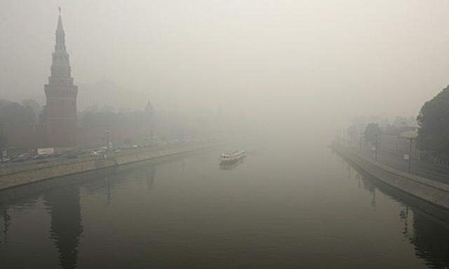 Dicke Luft in Moskau: Der Smog wird immer dichter
