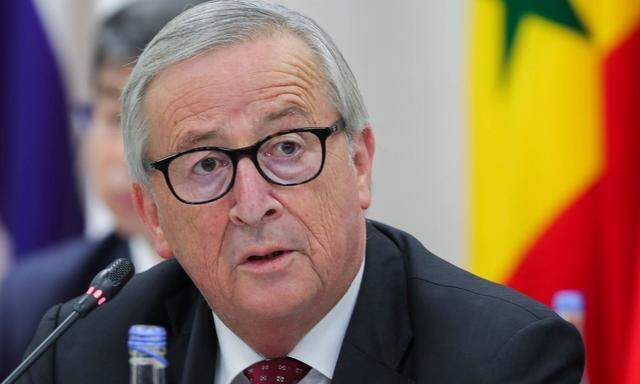 "Historischer Moment", meinte Kommissionschef Jean-Claude Juncker