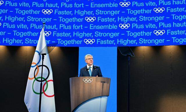 IOC-Präsident Thomas Bach erweitert das Programm der Olympischen Spiele.