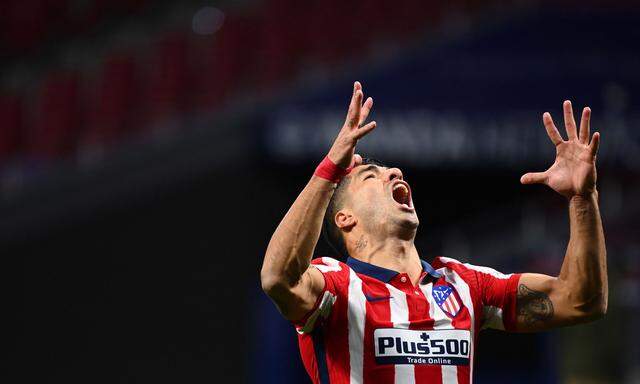 Luis Suárez schreit, fleht – und trifft. Er ist Atléticos wichtigster Stürmer. 