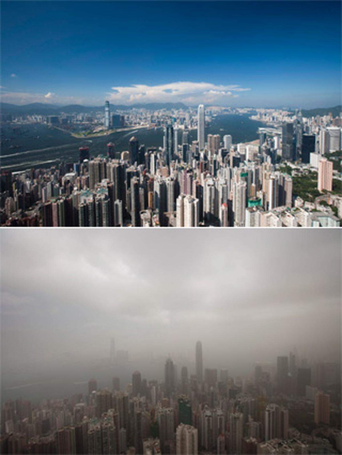 Atemwegserkrankungen stehen beim chinesischen Stadtalltag an der Tagesordnung.Kein Wunder: 16 der 20 weltweit am meist verschmutzten Großstädte befinden sich in China.