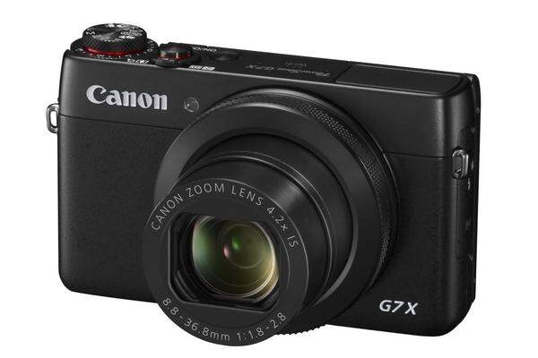 Das ist Canons Antwort auf hochwertige Kompaktkameras: Die G7X mit Wifi, einem Zoom von 24 bis 100 Millimeter (KB-Wert), einem CMOS-Sensor mit 20,2 Megapixel, Full-HD-Video und einem klappbaren Display. Fein: Es gibt ein Stellrad f&uuml;r die Belichtungskorrektur. Preis: etwa 650 Euro.