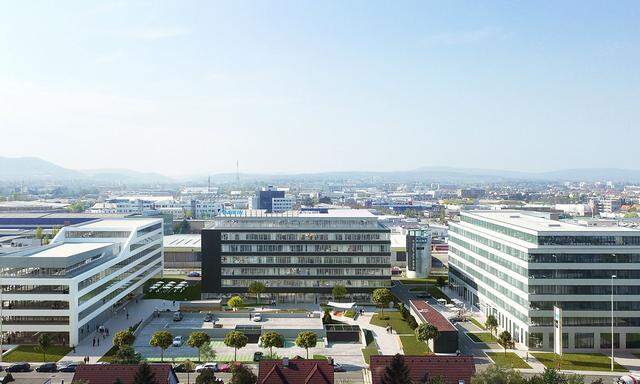 Silo-Offices in Wien-Liesing
